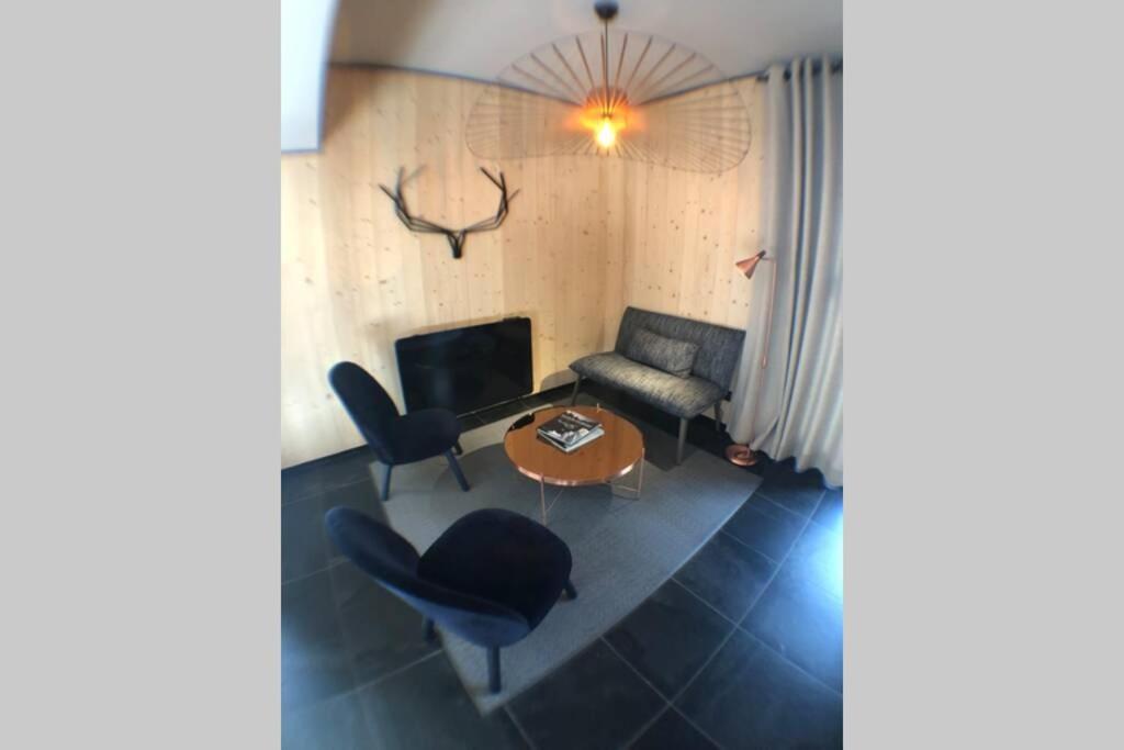 chic appart 6 pers dans résidence luxueuse La Cordee wellness gym piscine OUVERT et télétravail Chamonix Extérieur photo